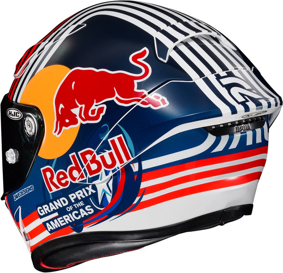 Capacete HJC RPHA 1 Red Bull Austin GP