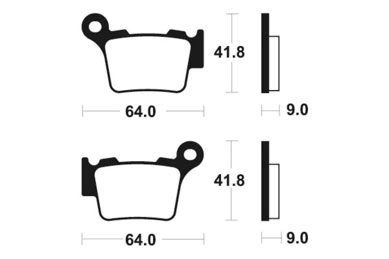 Pastilha para Travão Tecnium MA291