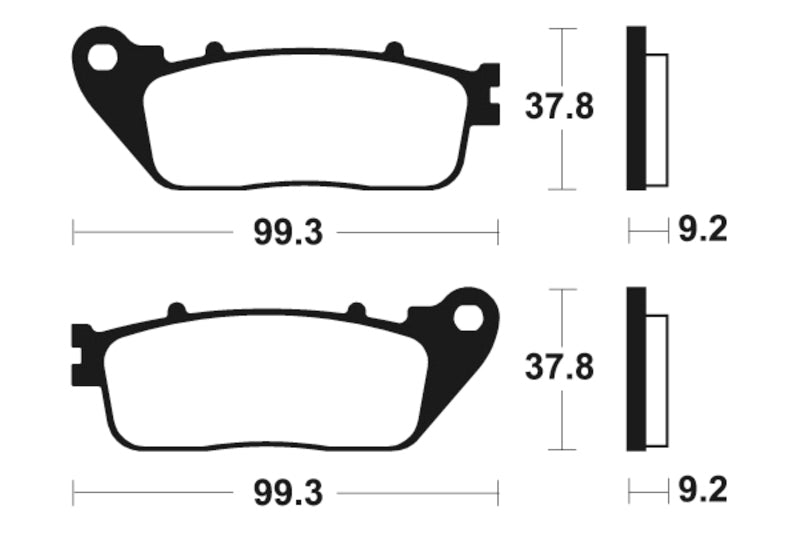Pastilha para Travão Tecnium MA362